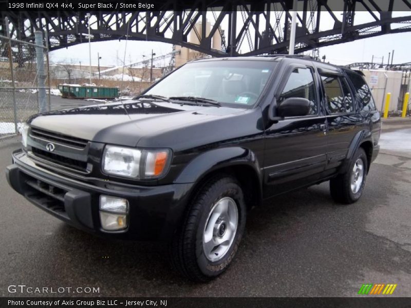 Super Black / Stone Beige 1998 Infiniti QX4 4x4