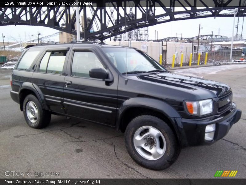 Super Black / Stone Beige 1998 Infiniti QX4 4x4