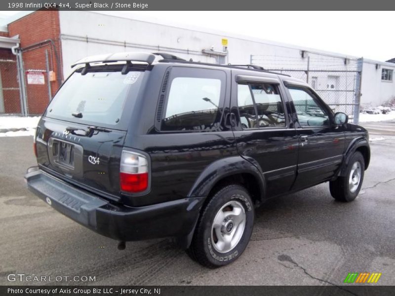 Super Black / Stone Beige 1998 Infiniti QX4 4x4