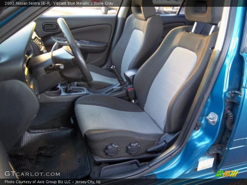 Vibrant Blue Metallic / Stone Gray 2003 Nissan Sentra SE-R