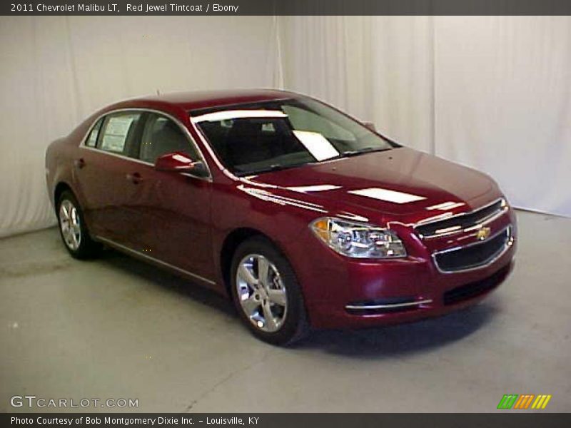 Red Jewel Tintcoat / Ebony 2011 Chevrolet Malibu LT