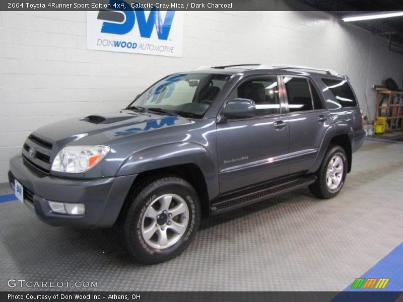 Galactic Gray Mica / Dark Charcoal 2004 Toyota 4Runner Sport Edition 4x4