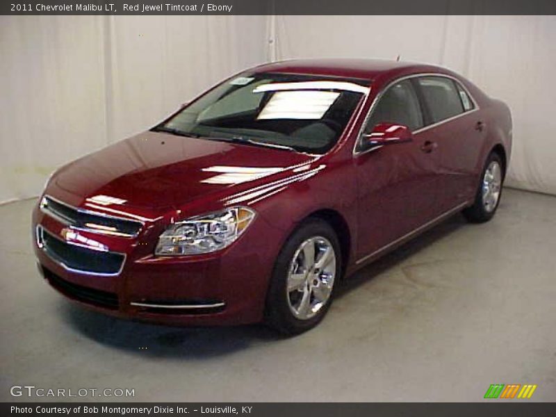 Red Jewel Tintcoat / Ebony 2011 Chevrolet Malibu LT