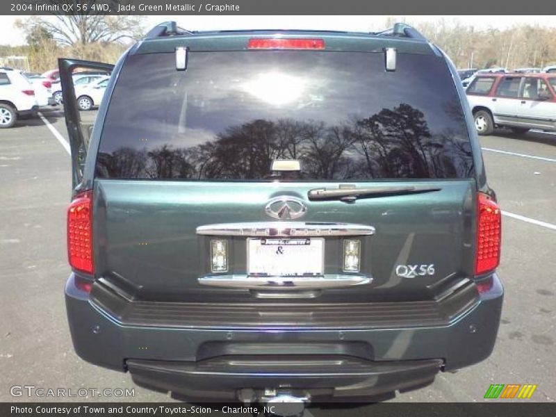 Jade Green Metallic / Graphite 2004 Infiniti QX 56 4WD