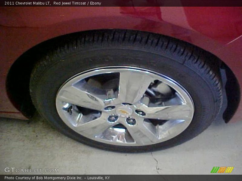 Red Jewel Tintcoat / Ebony 2011 Chevrolet Malibu LT