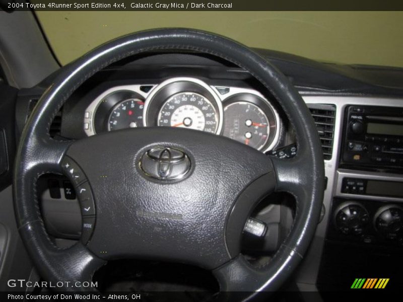Galactic Gray Mica / Dark Charcoal 2004 Toyota 4Runner Sport Edition 4x4