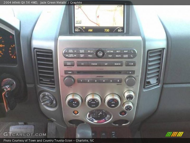 Jade Green Metallic / Graphite 2004 Infiniti QX 56 4WD