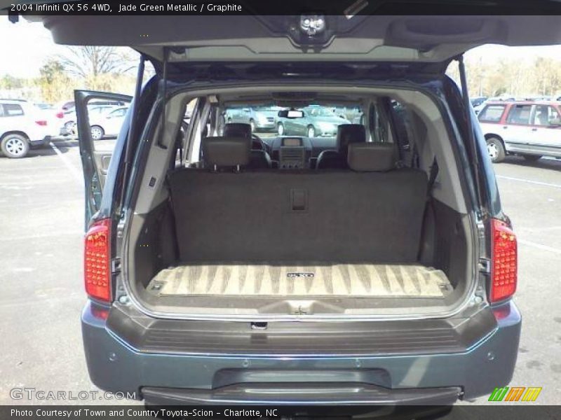 Jade Green Metallic / Graphite 2004 Infiniti QX 56 4WD