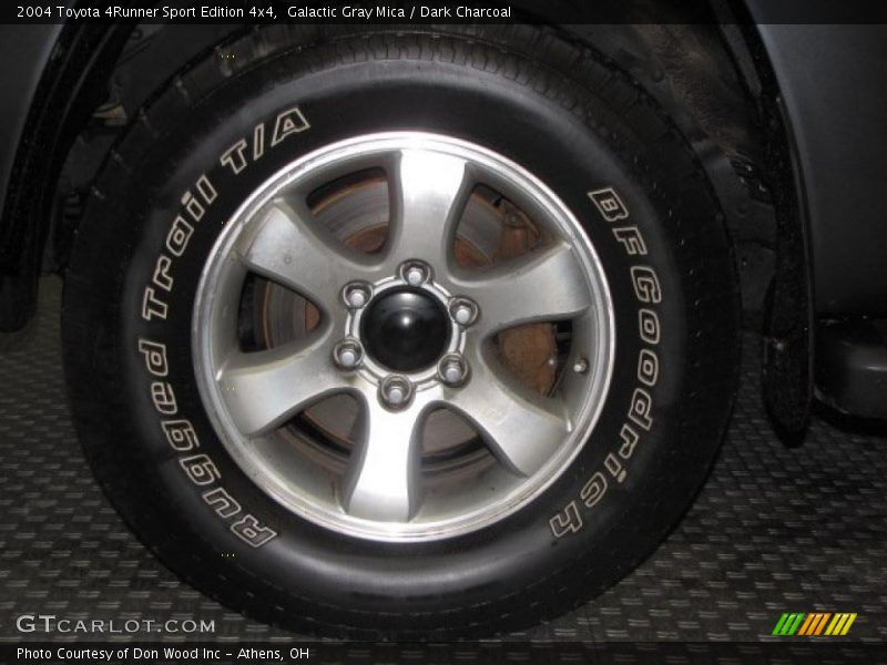 Galactic Gray Mica / Dark Charcoal 2004 Toyota 4Runner Sport Edition 4x4