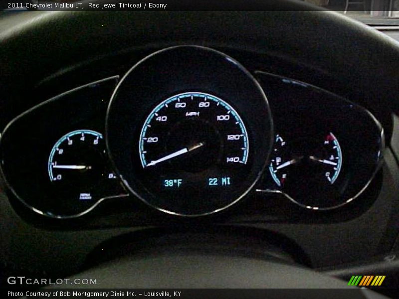 Red Jewel Tintcoat / Ebony 2011 Chevrolet Malibu LT