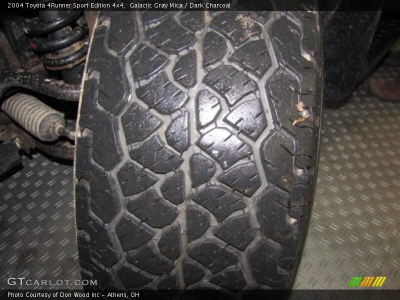 Galactic Gray Mica / Dark Charcoal 2004 Toyota 4Runner Sport Edition 4x4