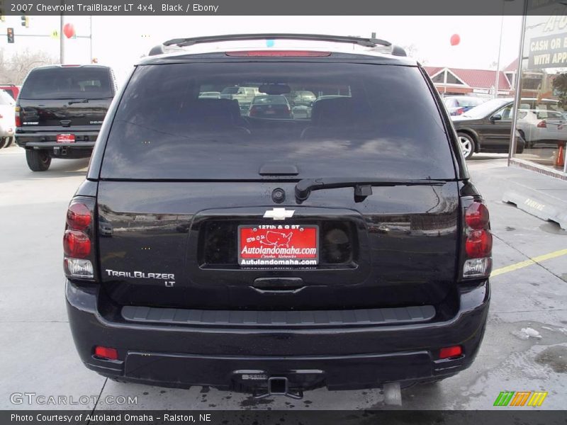 Black / Ebony 2007 Chevrolet TrailBlazer LT 4x4