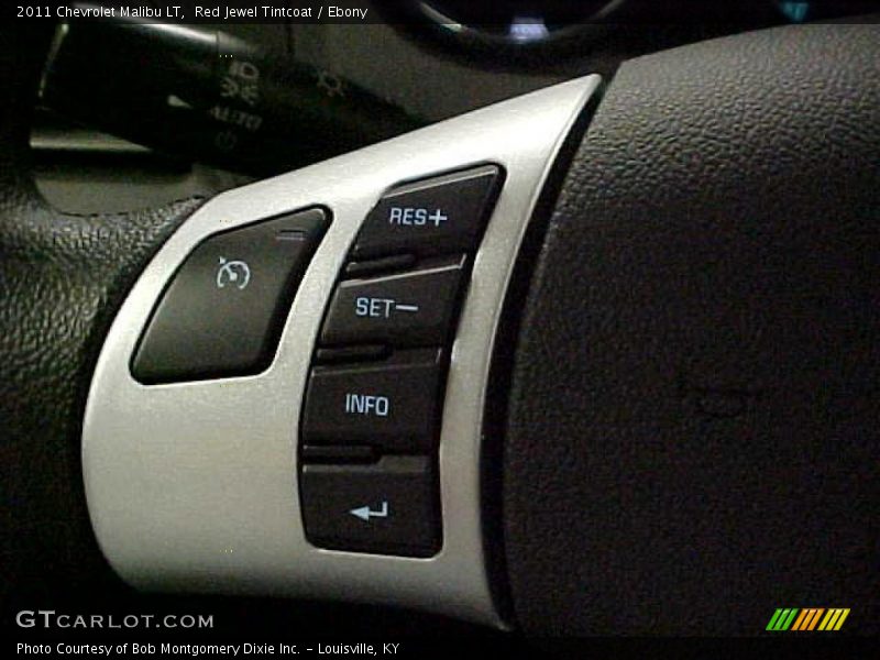 Red Jewel Tintcoat / Ebony 2011 Chevrolet Malibu LT
