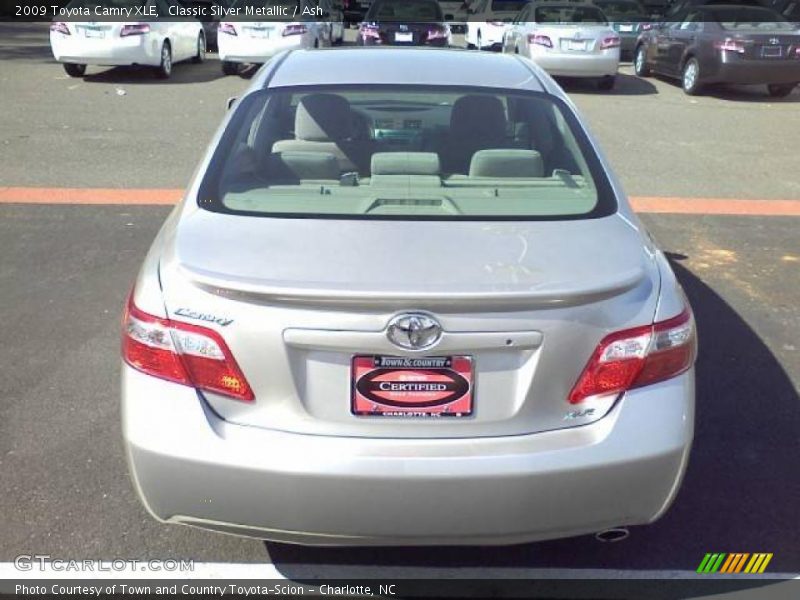 Classic Silver Metallic / Ash 2009 Toyota Camry XLE