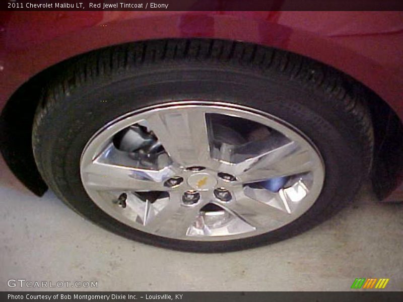 Red Jewel Tintcoat / Ebony 2011 Chevrolet Malibu LT