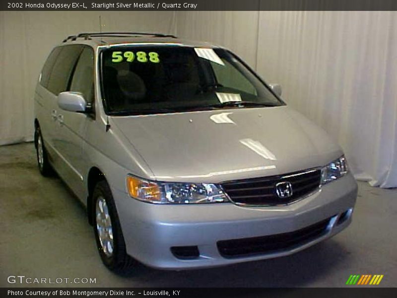 Starlight Silver Metallic / Quartz Gray 2002 Honda Odyssey EX-L