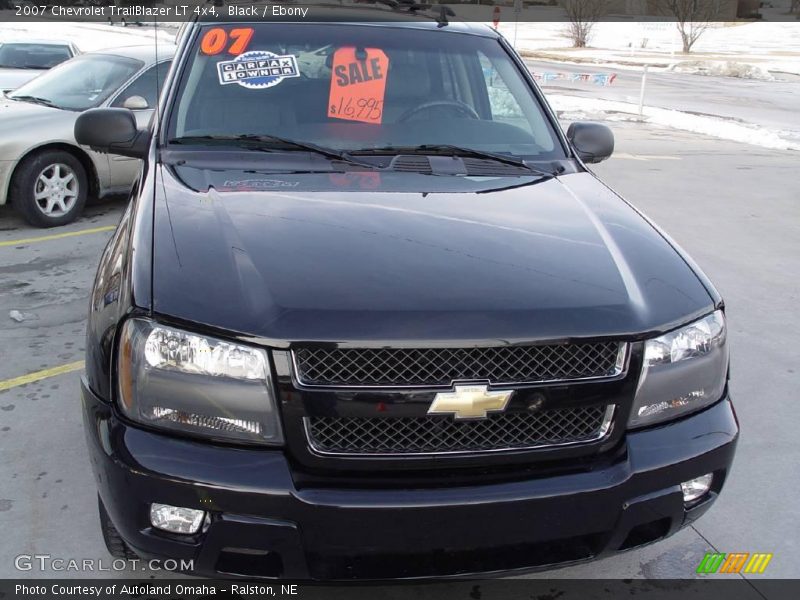 Black / Ebony 2007 Chevrolet TrailBlazer LT 4x4
