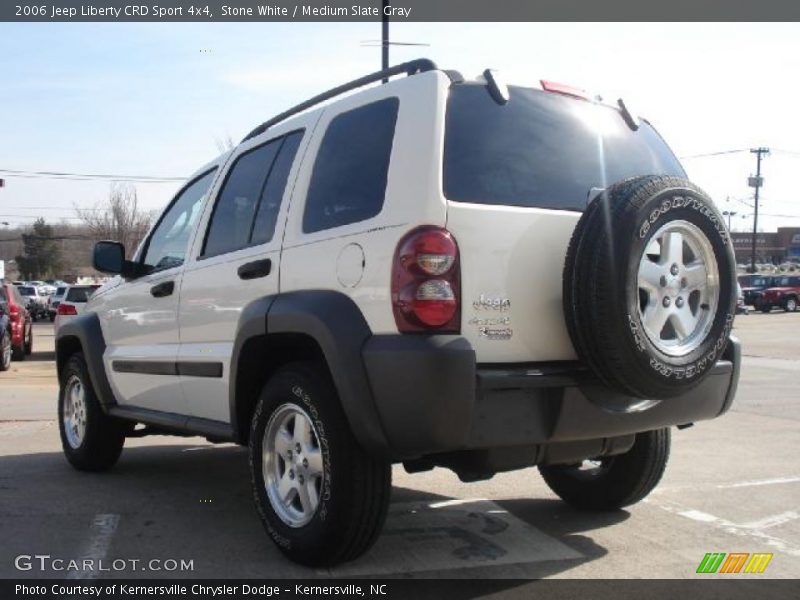 Stone White / Medium Slate Gray 2006 Jeep Liberty CRD Sport 4x4