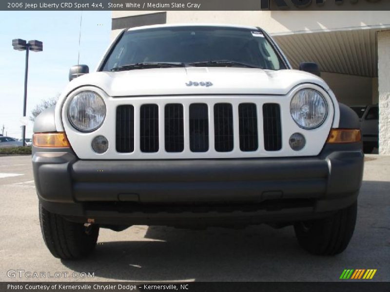 Stone White / Medium Slate Gray 2006 Jeep Liberty CRD Sport 4x4
