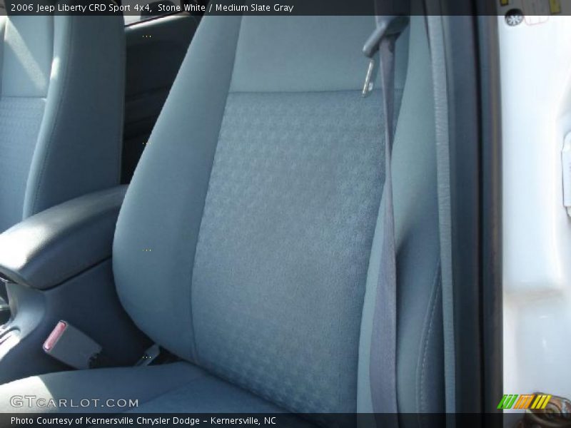 Stone White / Medium Slate Gray 2006 Jeep Liberty CRD Sport 4x4