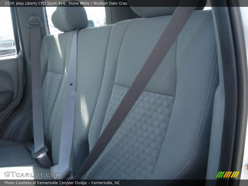 Stone White / Medium Slate Gray 2006 Jeep Liberty CRD Sport 4x4