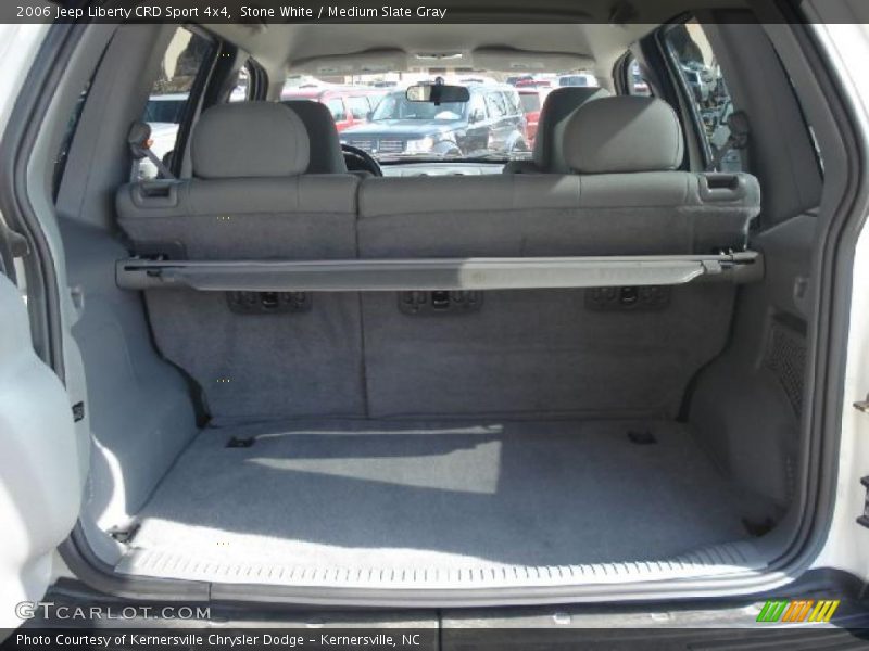 Stone White / Medium Slate Gray 2006 Jeep Liberty CRD Sport 4x4