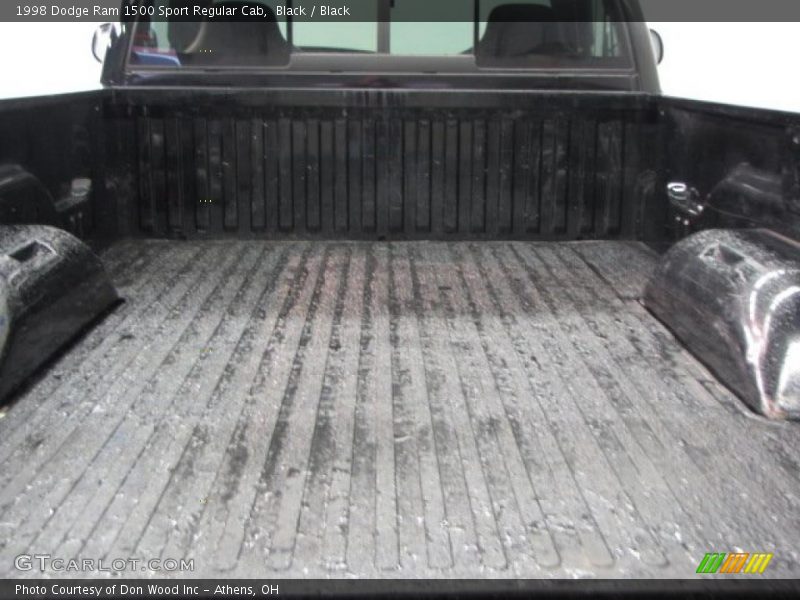 Black / Black 1998 Dodge Ram 1500 Sport Regular Cab