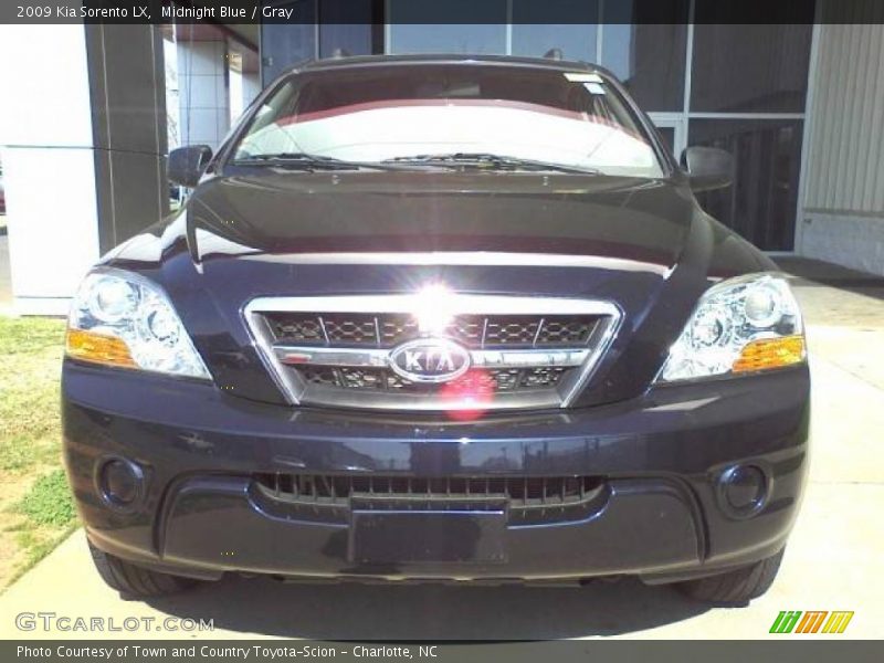 Midnight Blue / Gray 2009 Kia Sorento LX