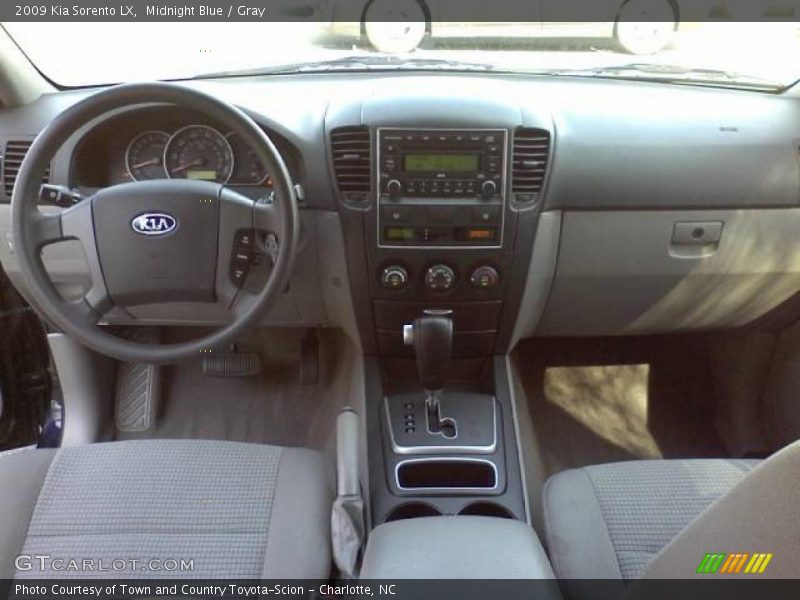 Midnight Blue / Gray 2009 Kia Sorento LX