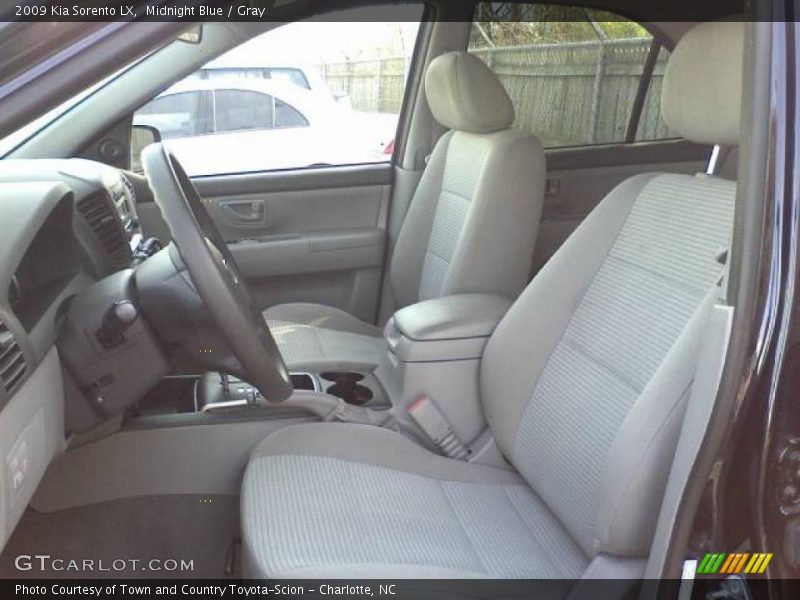 Midnight Blue / Gray 2009 Kia Sorento LX