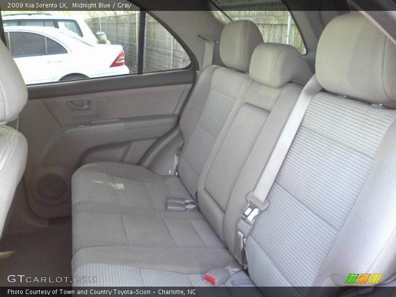 Midnight Blue / Gray 2009 Kia Sorento LX