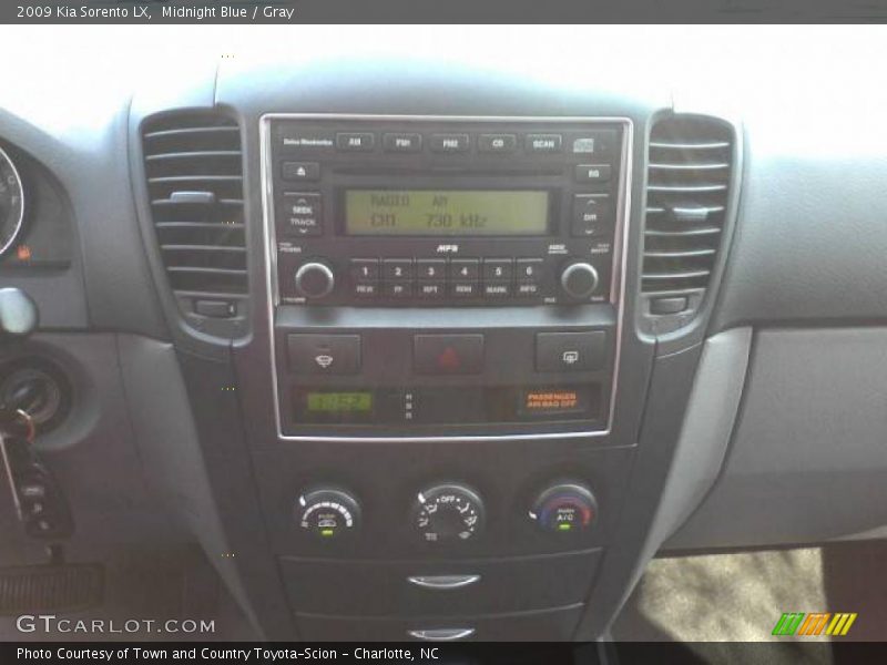 Midnight Blue / Gray 2009 Kia Sorento LX