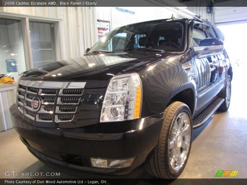 Black Raven / Ebony 2008 Cadillac Escalade AWD