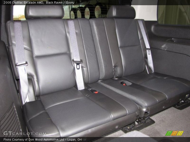Black Raven / Ebony 2008 Cadillac Escalade AWD