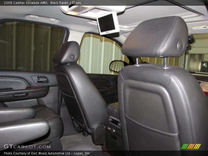 Black Raven / Ebony 2008 Cadillac Escalade AWD