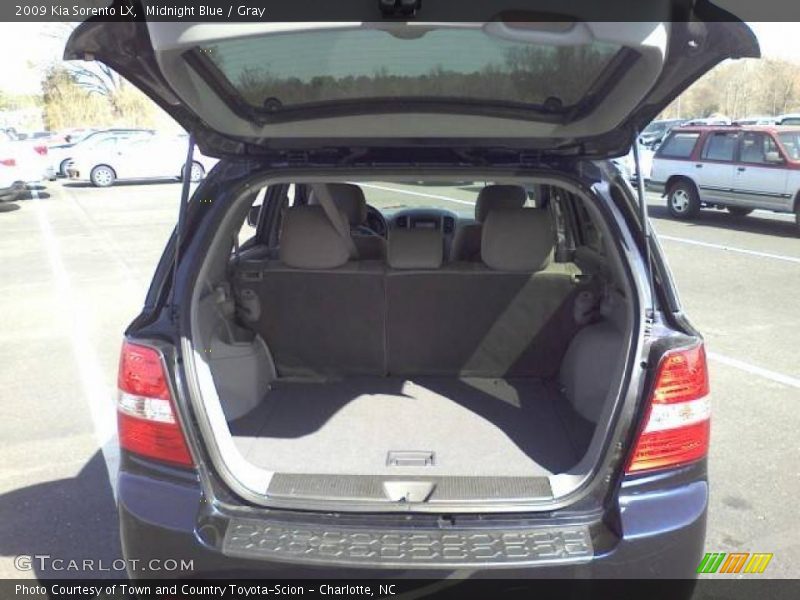 Midnight Blue / Gray 2009 Kia Sorento LX