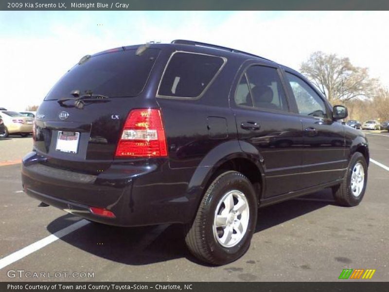 Midnight Blue / Gray 2009 Kia Sorento LX
