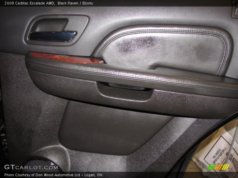 Black Raven / Ebony 2008 Cadillac Escalade AWD