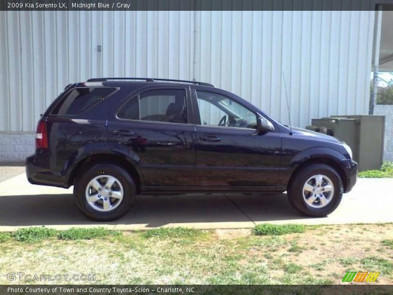 Midnight Blue / Gray 2009 Kia Sorento LX