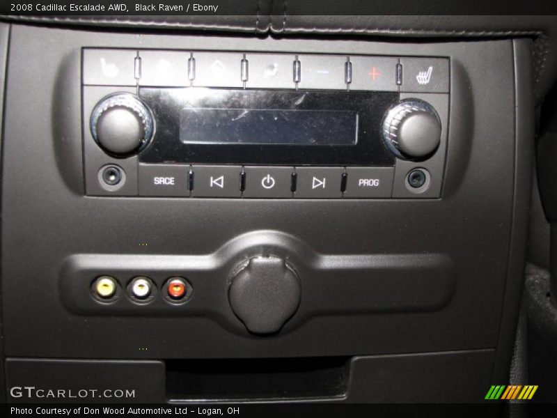 Black Raven / Ebony 2008 Cadillac Escalade AWD
