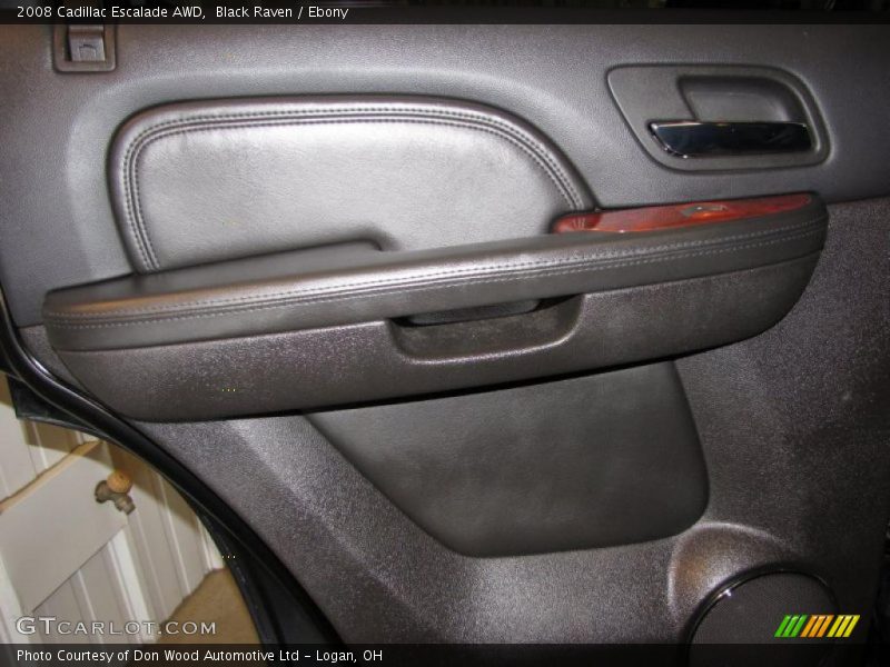 Black Raven / Ebony 2008 Cadillac Escalade AWD