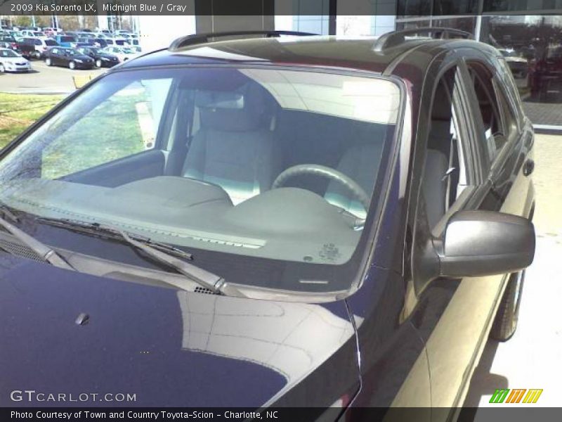 Midnight Blue / Gray 2009 Kia Sorento LX