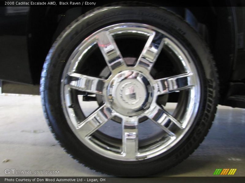 Black Raven / Ebony 2008 Cadillac Escalade AWD