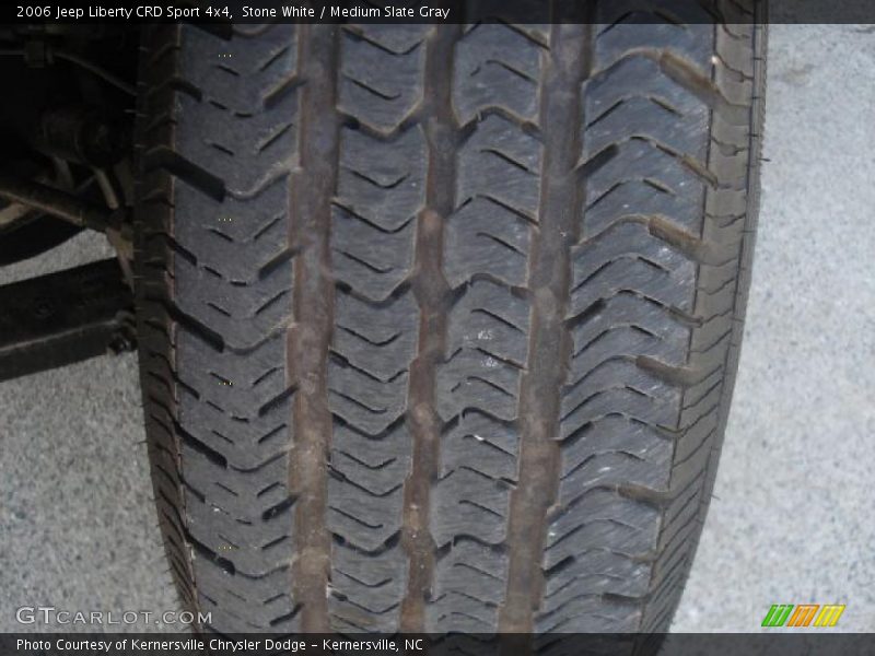 Stone White / Medium Slate Gray 2006 Jeep Liberty CRD Sport 4x4