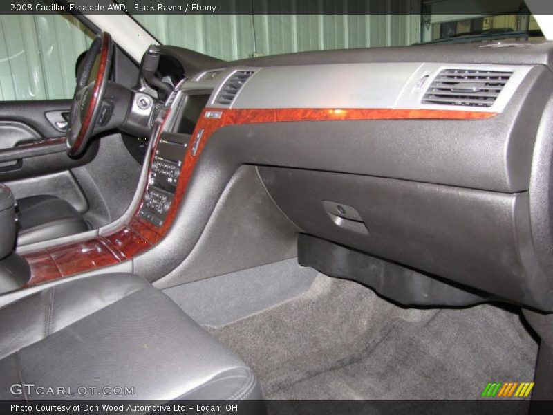 Black Raven / Ebony 2008 Cadillac Escalade AWD