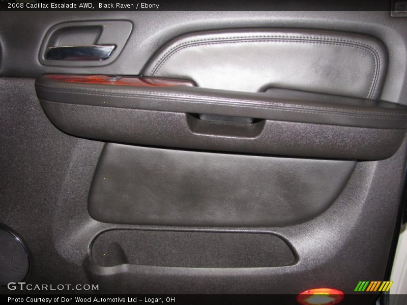 Black Raven / Ebony 2008 Cadillac Escalade AWD