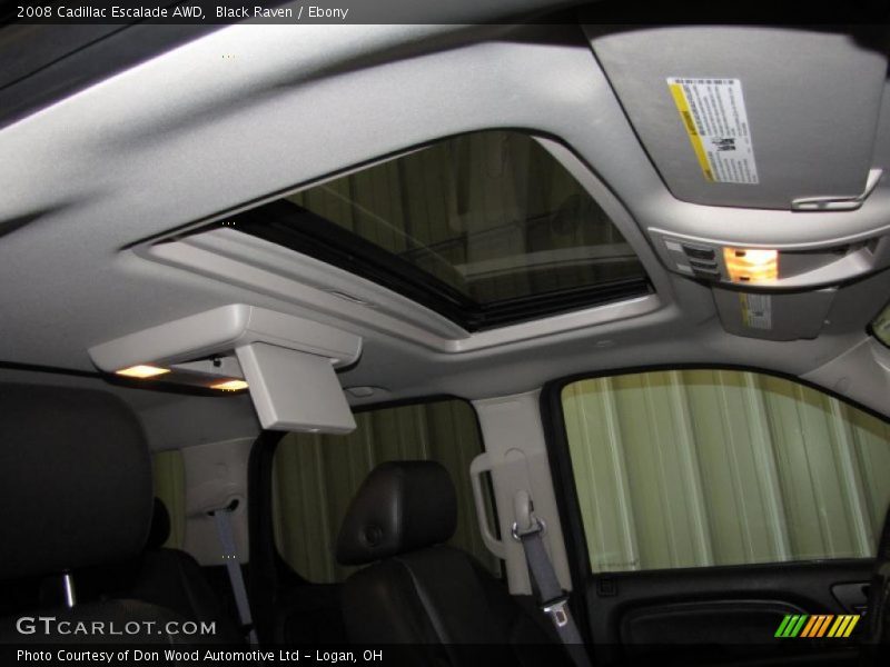 Black Raven / Ebony 2008 Cadillac Escalade AWD