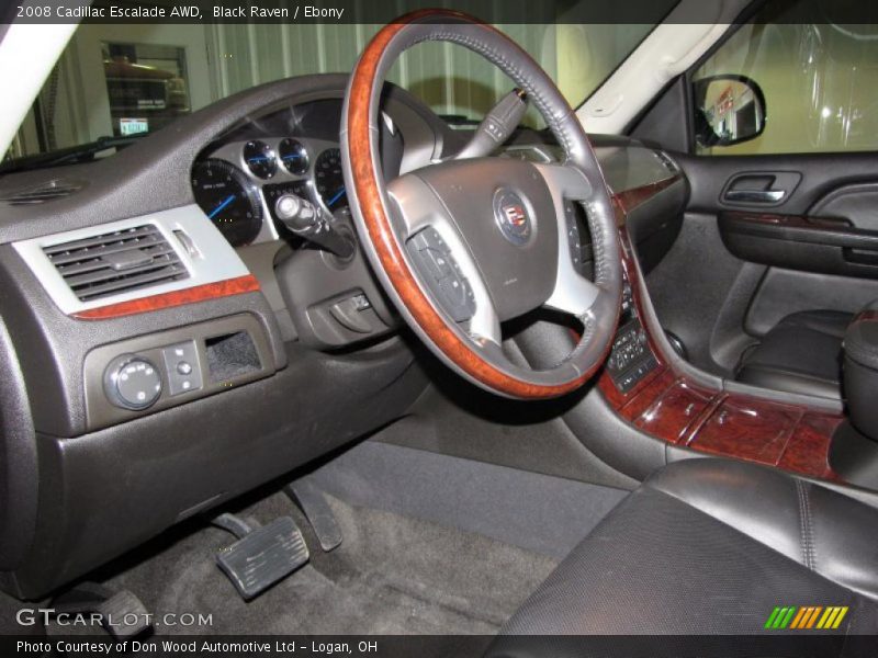 Black Raven / Ebony 2008 Cadillac Escalade AWD