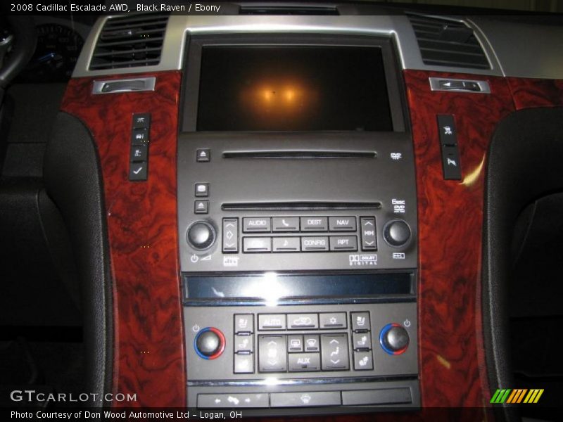 Black Raven / Ebony 2008 Cadillac Escalade AWD
