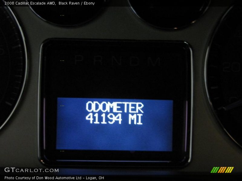 Black Raven / Ebony 2008 Cadillac Escalade AWD
